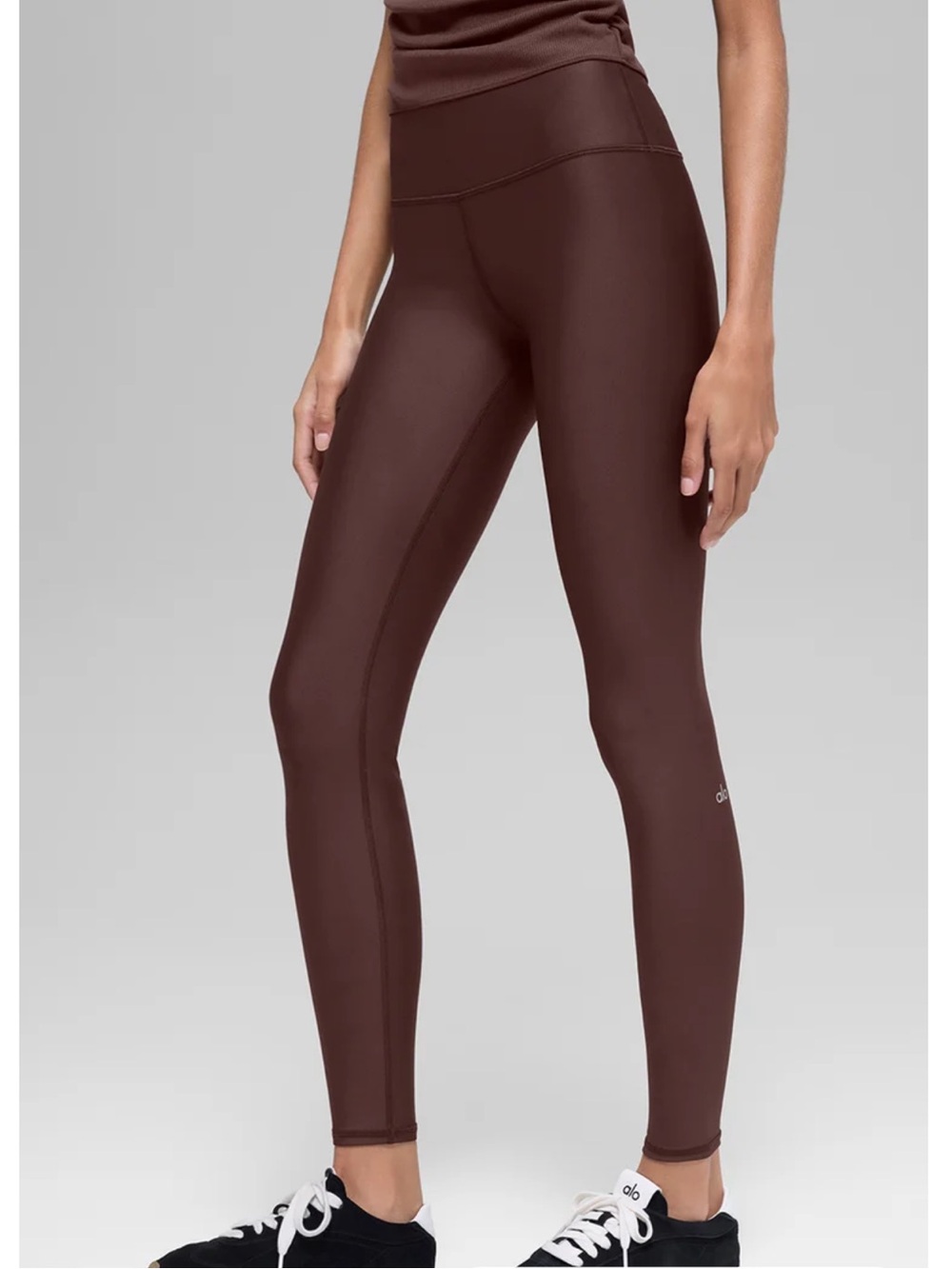 Alo Yoga Warm Airlift High Waist Leggings Brown Women’s XS